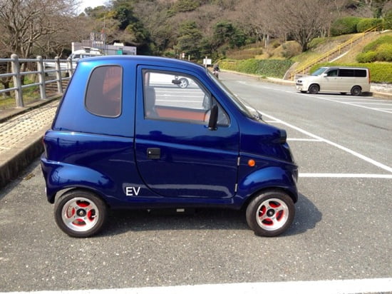 One person electric car 10