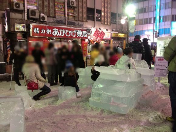 Snowfestival in sapporo susukino 12