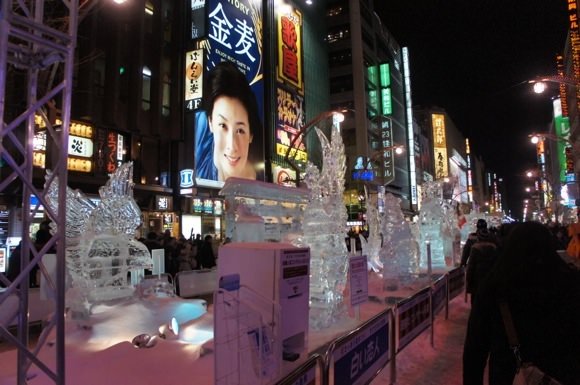 Snowfestival in sapporo susukino 2