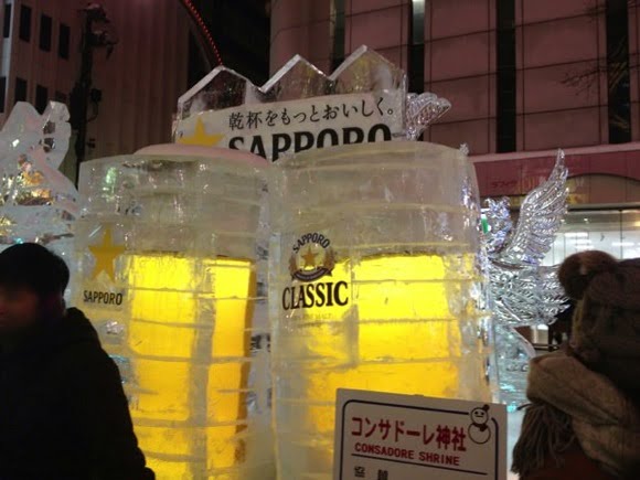 Snowfestival in sapporo susukino 21