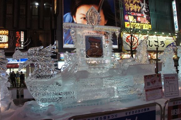 Snowfestival in sapporo susukino 3