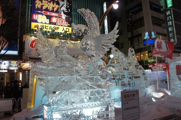 Snowfestival in sapporo susukino 5