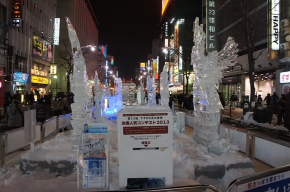 Snowfestival in sapporo susukino 9