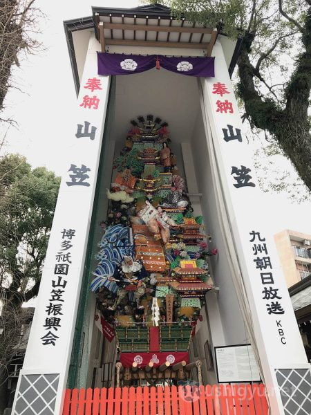 櫛田神社の飾り山