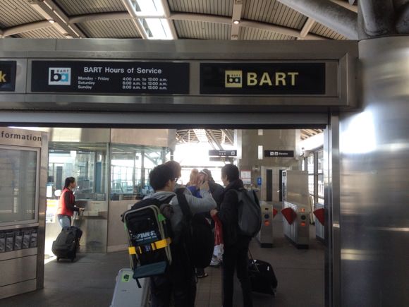 How to board san francisco bart 1