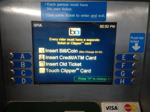 How to board san francisco bart 3