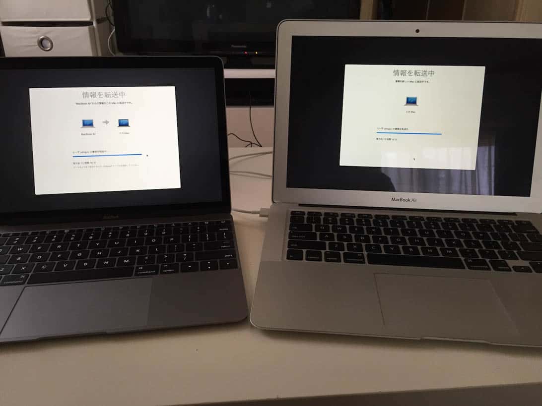 Move data from air to new macbook 10