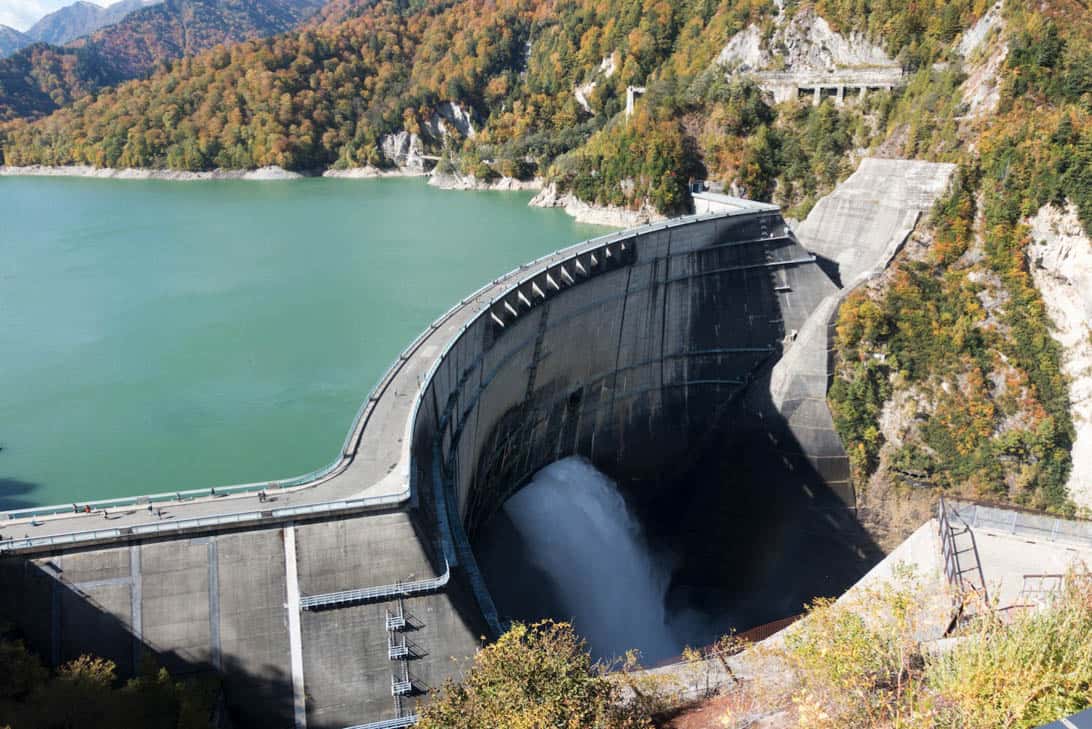 Kurobe dam 12