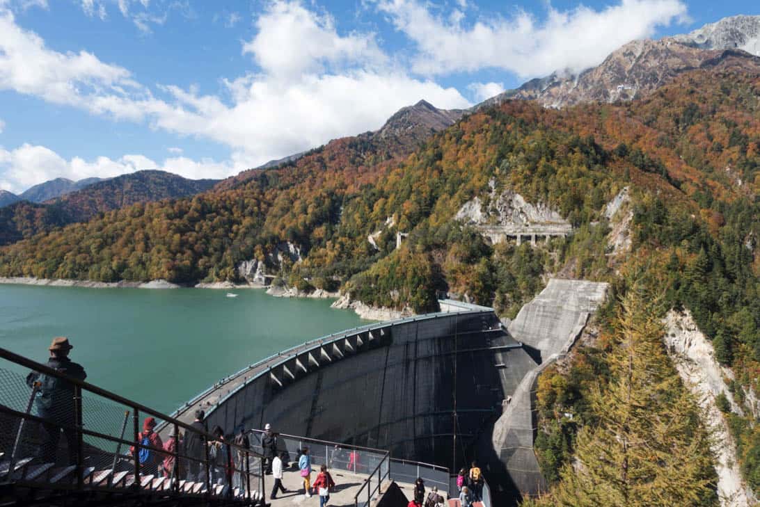 Kurobe dam 17