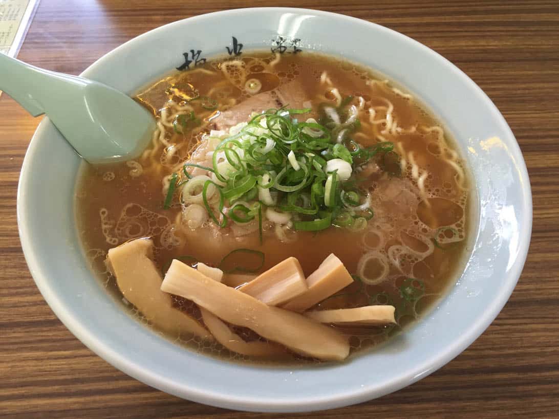 梅光軒の醤油ラーメン