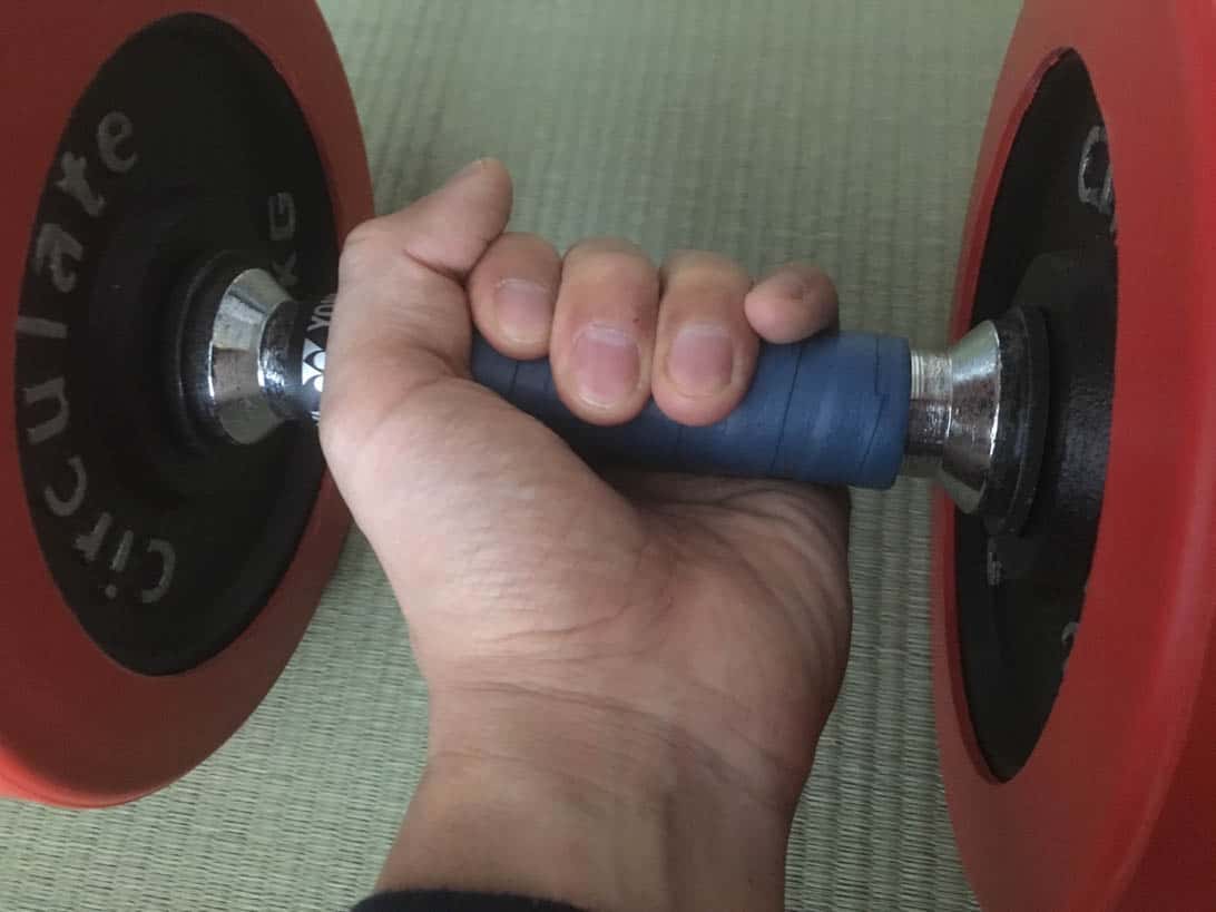 Tennis grip dumbbell 11