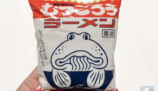 九州の謎インスタント麺「有明海むつごろうラーメン」ってどんな味？