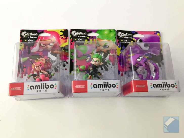 スプラトゥーン2のamiibo