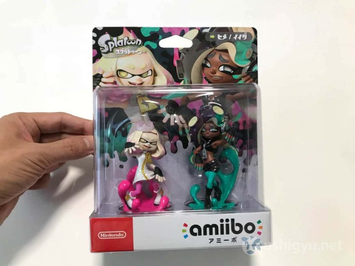 スプラトゥーン2のヒメとイイダのamiibo