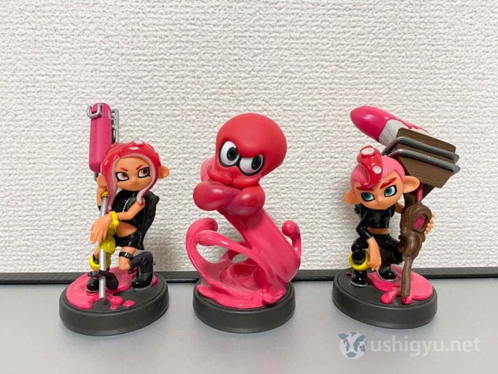 タコガール、タコ、タコボーイのamiibo