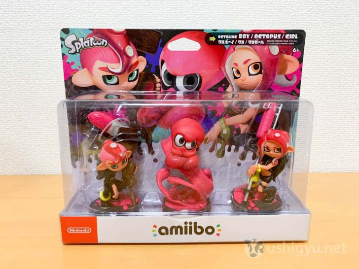 タコガール・タコボーイ・タコのamiibo