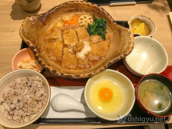 チキンかあさん煮定食