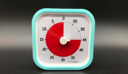 残り時間がわかりやすい60分計「TIME TIMER（タイムタイマー）MOD」子供の時間管理、大人の仕事用にも！