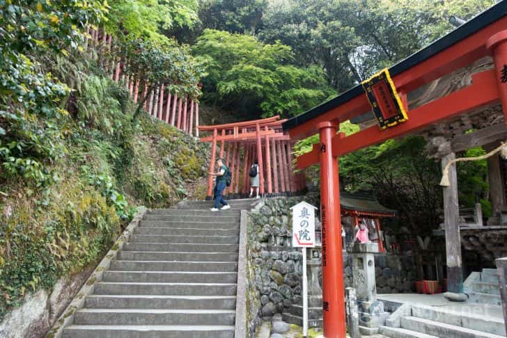 赤い鳥居が連なる道は通るだけで楽しい2