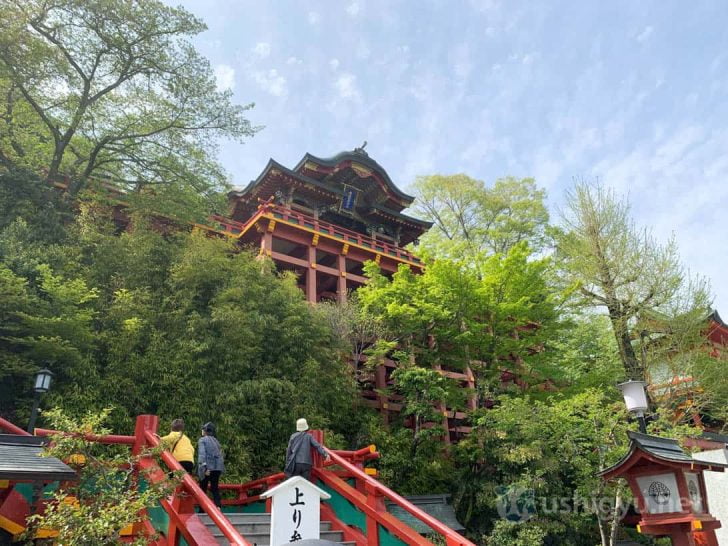 見れば見るほど凛々しい祐徳稲荷神社の本殿