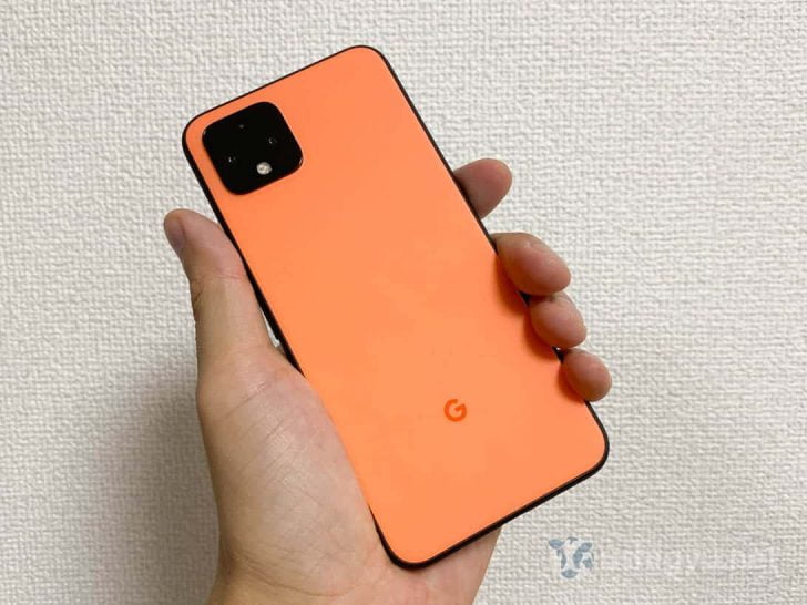 Google製最新スマホ「Pixel 4」新色オレンジ