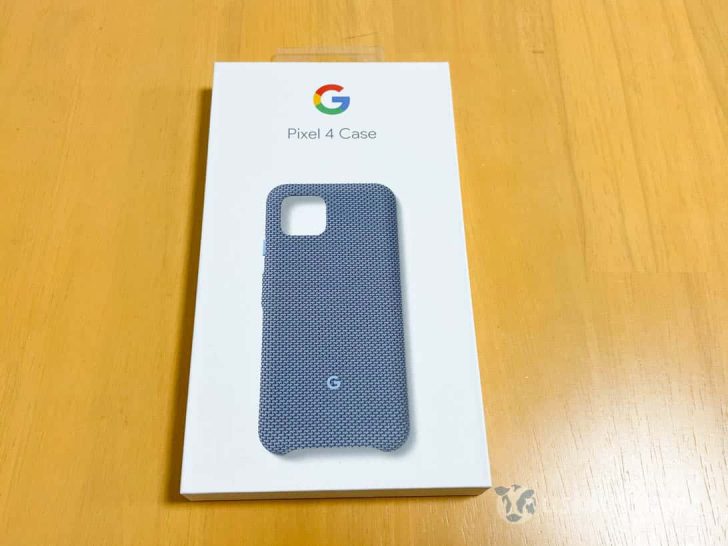 Google Pixel 4純正ファブリックケース