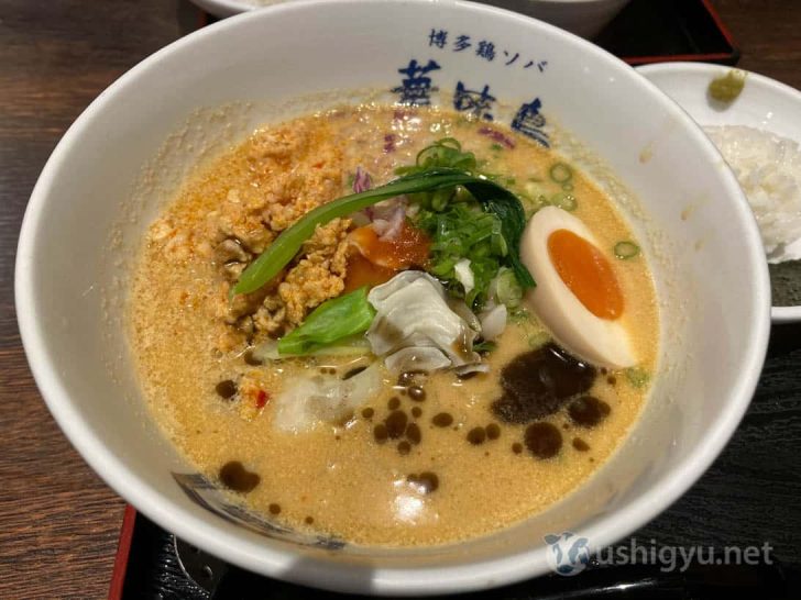 iPhone SEで撮ったラーメン