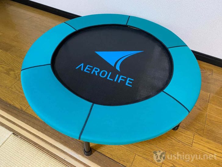 運動不足解消に！家庭用トランポリン「AEROLIFE ホームジャンピング DR-6600」レビュー