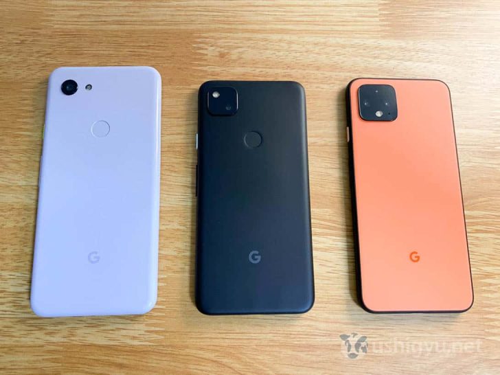 Pixel 4aはどこがどのように変わったのか？Pixel 4、3aとスペック、デザインを比較した