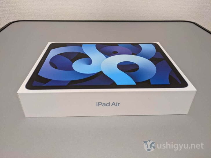 iPad Air 第4世代のパッケージデザイン