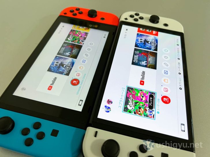 Nintendo SwitchとOLEDモデル