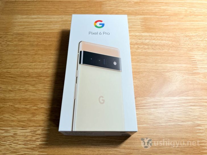 Pixel 6 Proのパッケージ