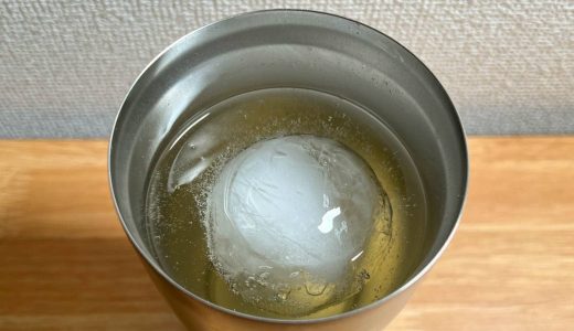 「俺の丸氷」＆サーモスタンブラー600mlの組み合わせが、自宅でハイボールやチューハイの350ml缶を飲むならベスト