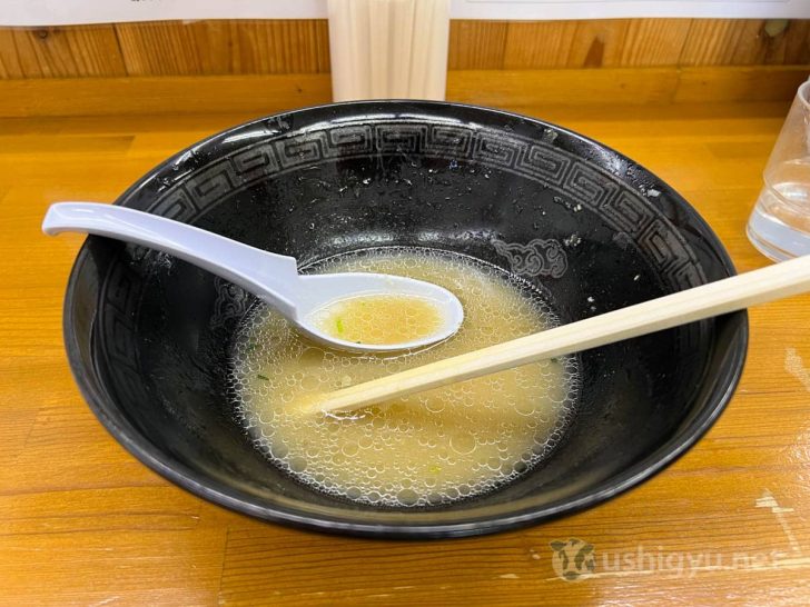 みそラーメン完食