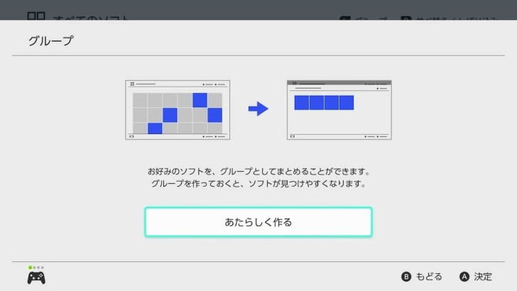 グループ機能が立ち上がる