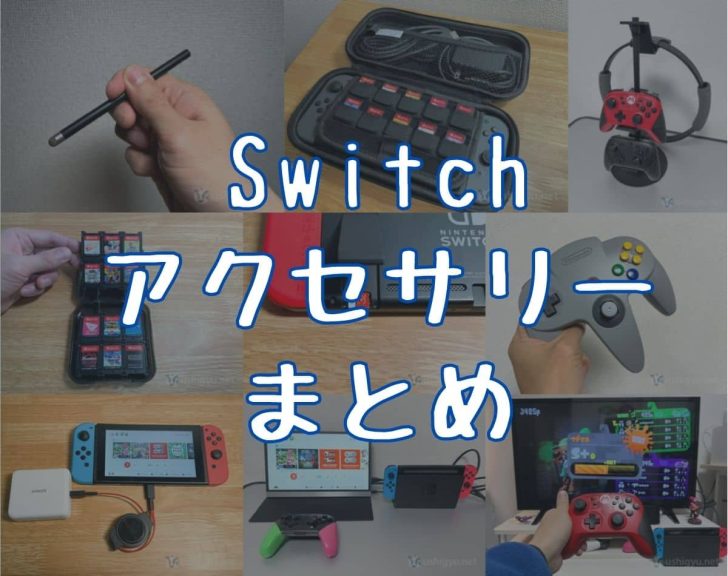 Switchと一緒に揃えたい、おすすめ周辺機器・アクセサリーまとめ