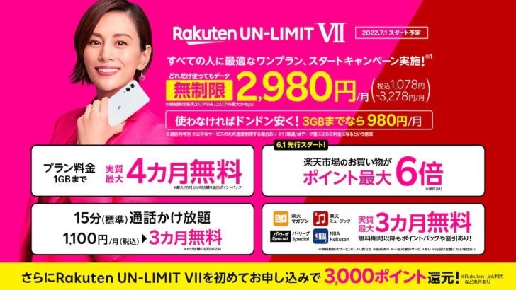 Rakuten UN-LIMIT VII