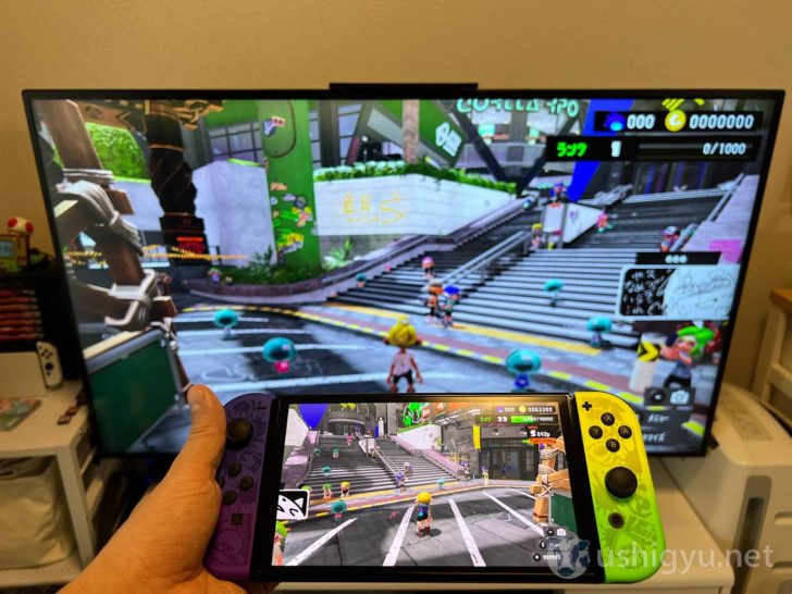 スプラトゥーン3も、DLソフト1本あればスイッチ2台で遊べる