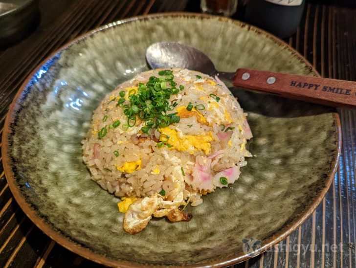 たんかの締めはやっぱり焼き飯