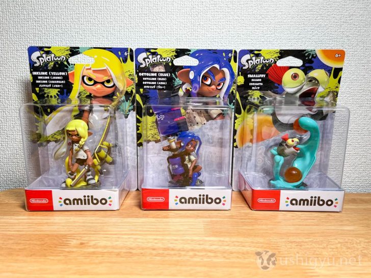 スプラトゥーン3のamiibo 3体