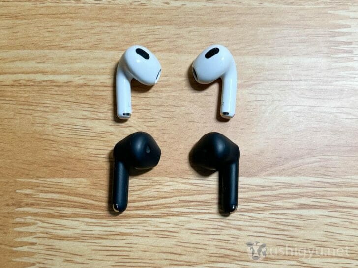 AirPods 第3世代の通常価格は27,800円、SOUNDPEATS Air3 Deluxe HSは7,180円