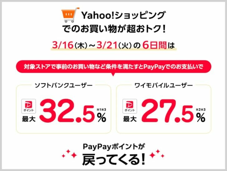 超PayPay祭のポイントアップキャンペーン