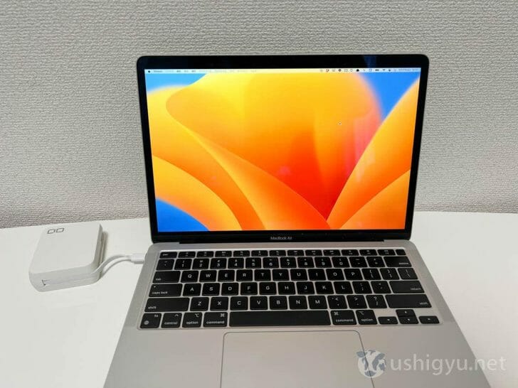 MacBook Airなら余裕で高速充電が可能