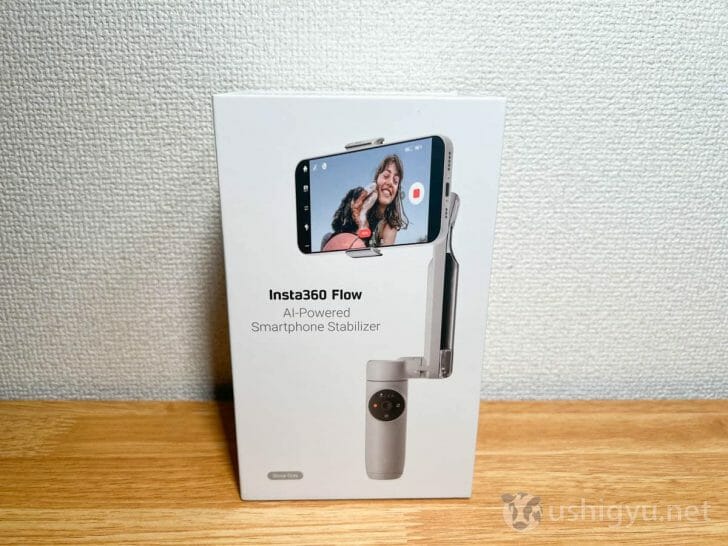 Insta360 Flowのパッケージ