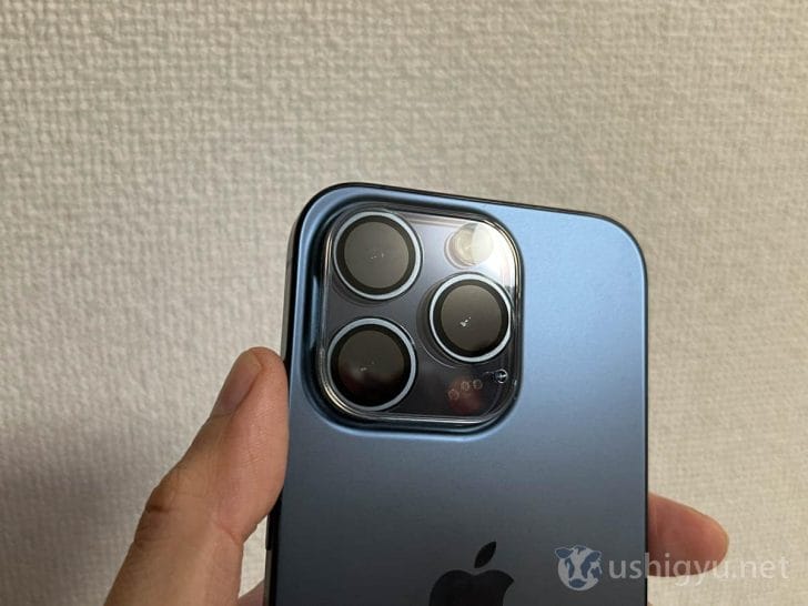 iPhoneのカメラレンズを完全保護するガラス