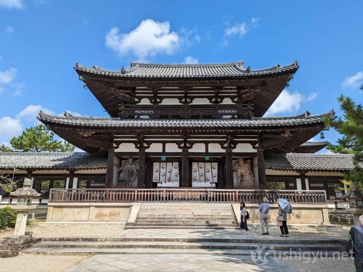 法隆寺の中門