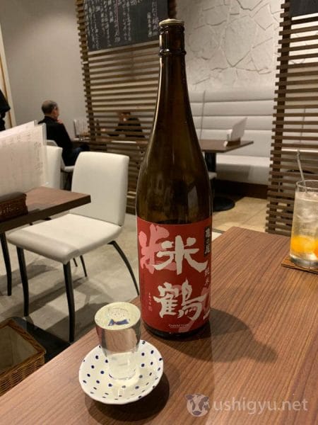 萬田うどんの日本酒