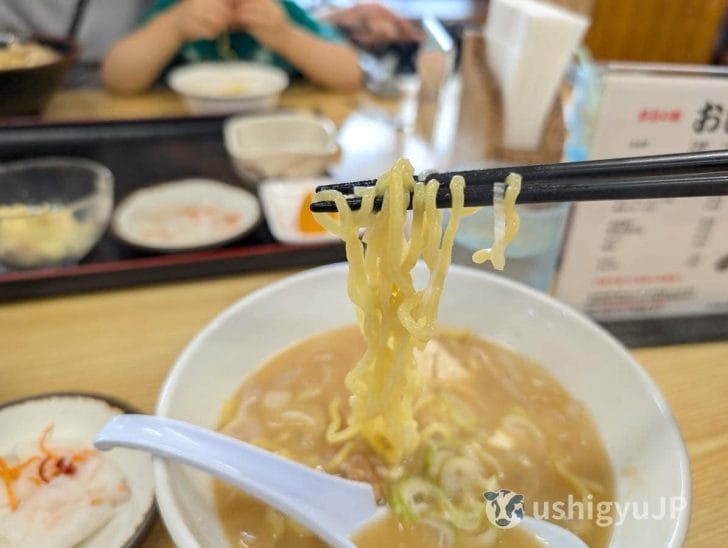 まろやかでやさしい味わいの味噌ラーメン