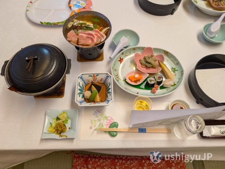 ホテル双葉の夕食